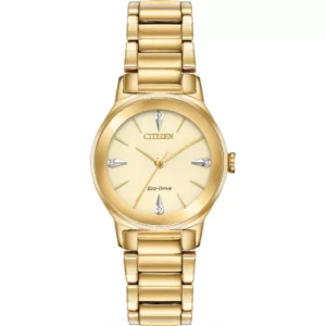 Citizen Axiom Eco-Drive Gold Watch 28mm