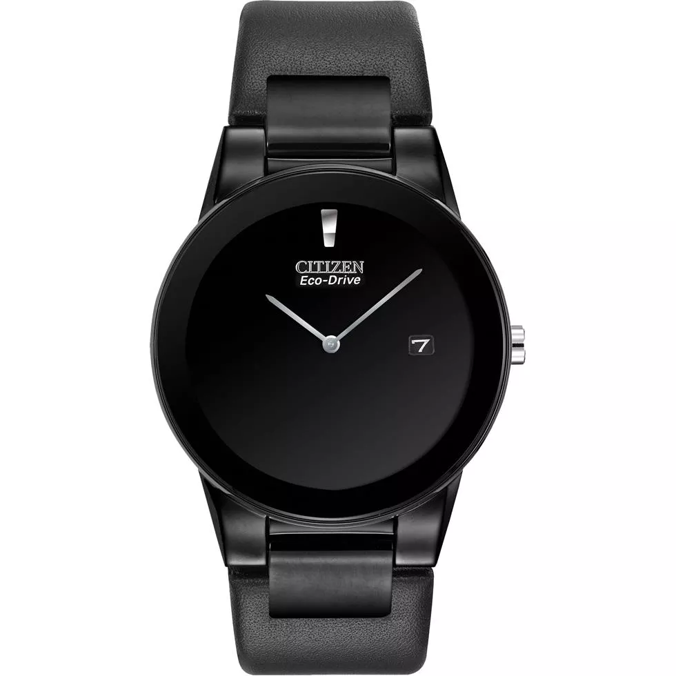 Citizen Axiom Eco-Drive Leather Watch 40mm