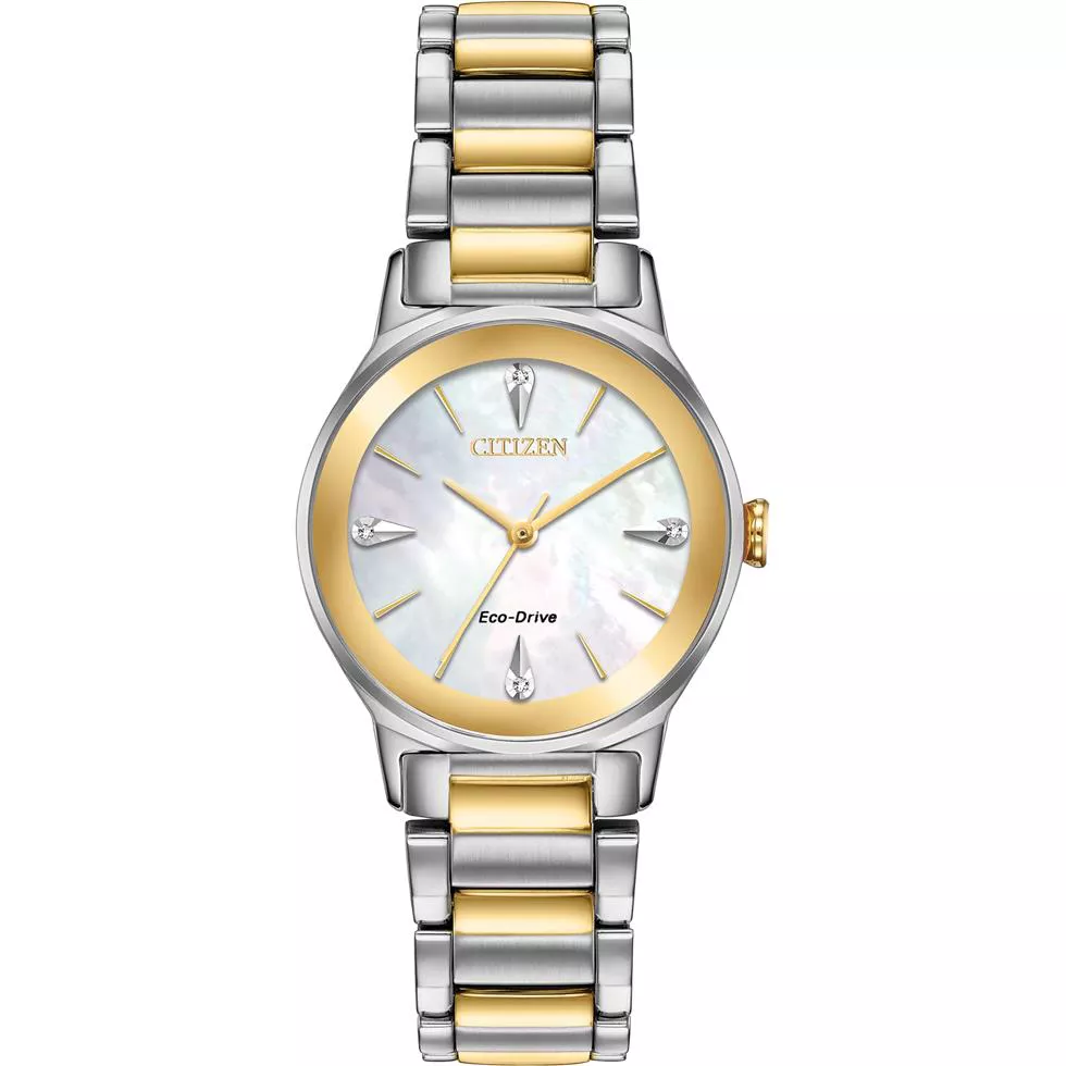 Citizen Axiom Two-Tone Women's Watch 28mm