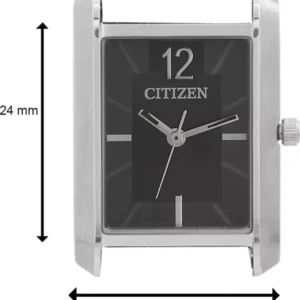 Citizen Black Dial Stainless Women's Watch 27mm