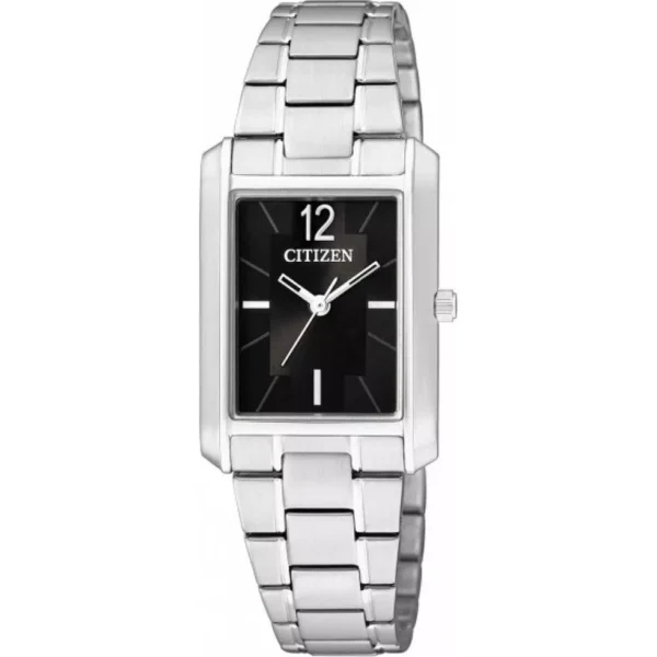 Citizen Black Dial Stainless Women's Watch 27mm