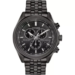 Citizen Brycen Perpetual Chronograph Black Watch 44mm