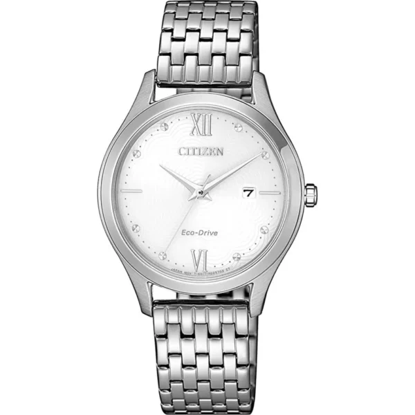 Citizen Co-Drive White Dial Watch 30mm