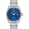 Citizen CTO Eco-Drive Blue Men's Watch 42mm