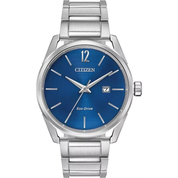 Citizen CTO Eco-Drive Blue Men's Watch 42mm