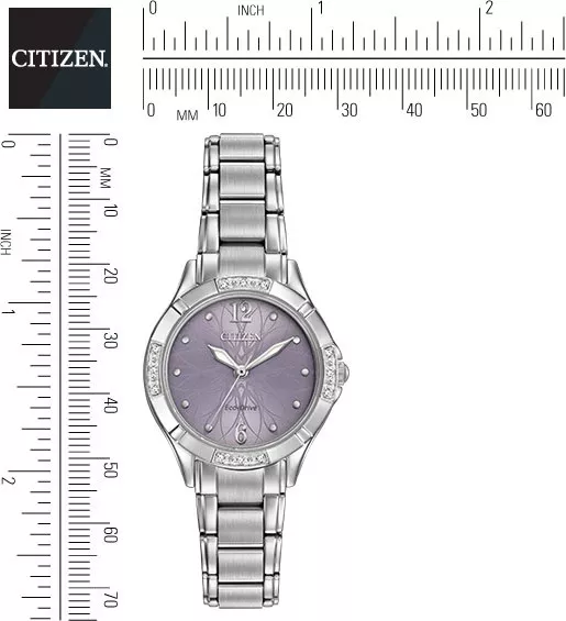 CITIZEN SILHOUETTE Diamond Ladies Watch 30mm