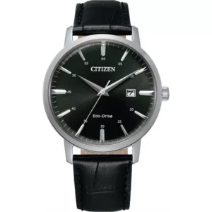 Citizen Eco-Drive Black Dial Watch 40mm