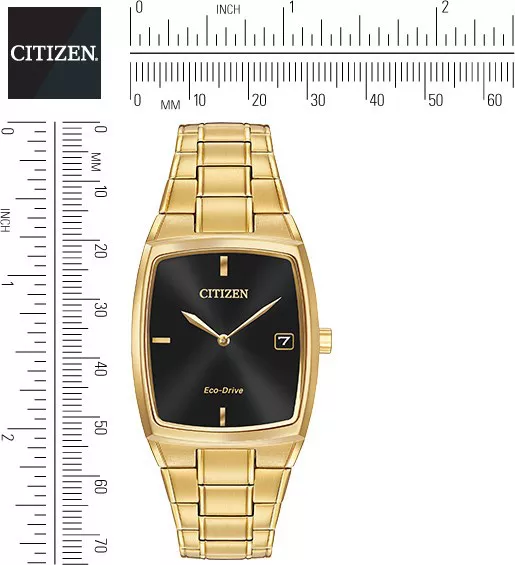 CITIZEN Eco-Drive Black Watch 44x32mm