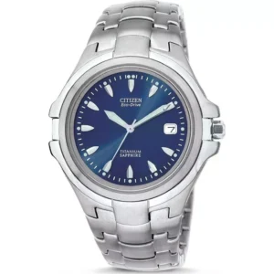 CITIZEN Eco-Drive Blue Titanium Watch 40mm