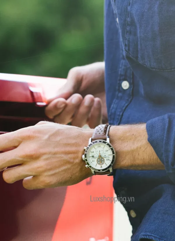 Citizen Eco-Drive Brycen Light Brown 44mm