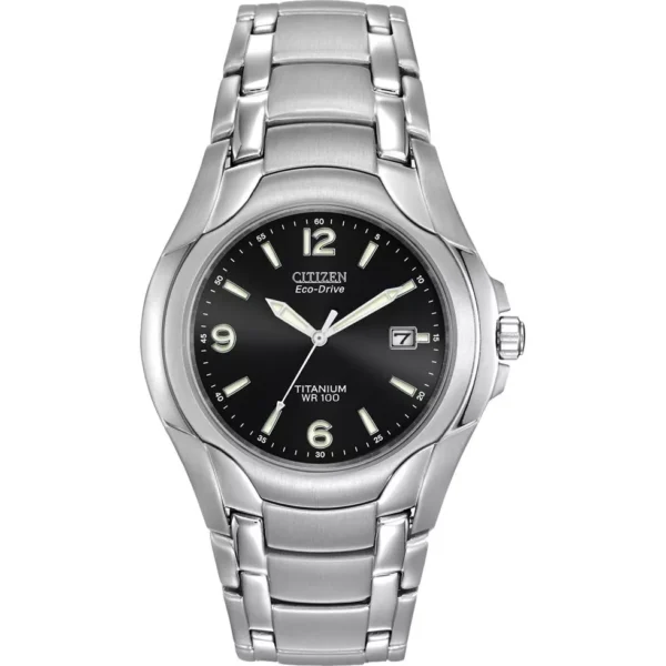 CITIZEN Eco Drive Titanium Bracelet Men's Watch 40mm