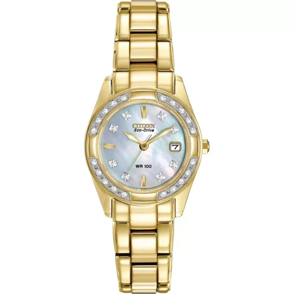 CITIZEN ECO-DRIVE Women's Diamond Watch, 26mm