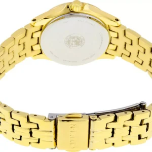 CITIZEN GOLD STAINLESS QUARTZ  LADIES  WATCH 27MM