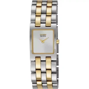 Citizen Jolie White Dial Two-Tone Stainless Steel Watch 21mm