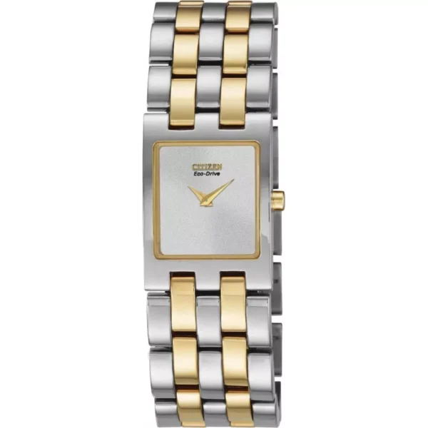 Citizen Jolie White Dial Two-Tone Stainless Steel Watch 21mm