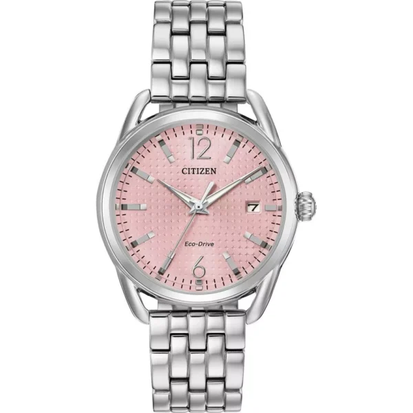 Citizen LTR Eco-Drive Light Pink Dial Watch 36mm