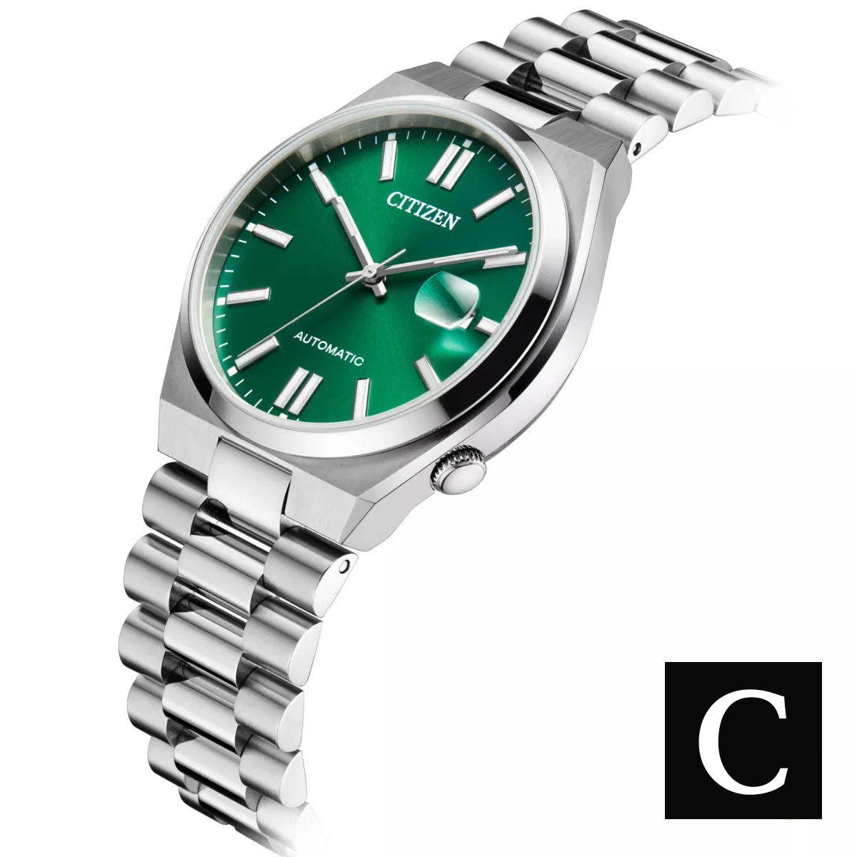 Citizen Mechanical Green Watch 40mm