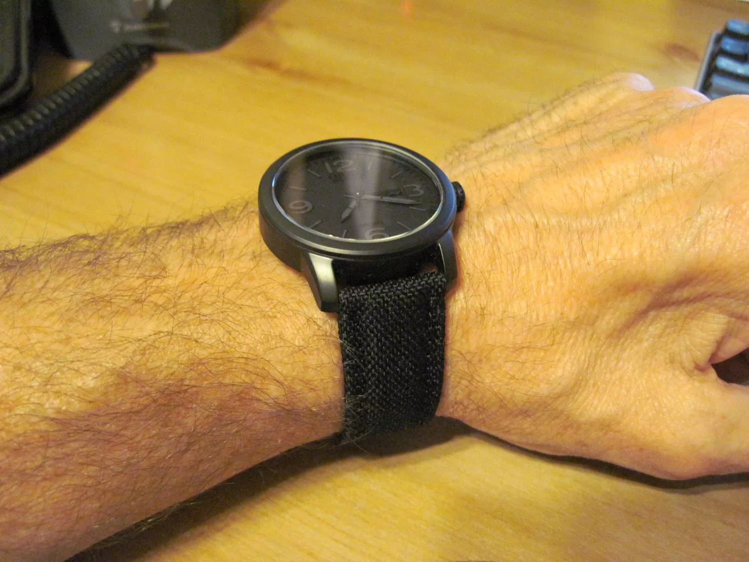 Citizen Chandler Canvas Strap Men's Black Watch 42mm