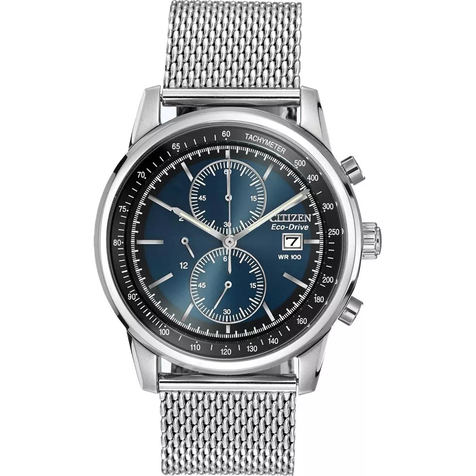 Citizen CHANDLER Chronograph Dress Watch, 42mm