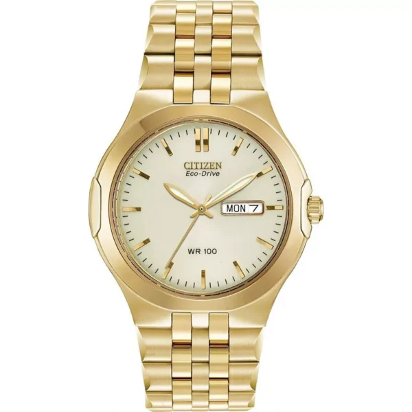 Citizen Men's Eco-Drive Corso Gold-Tone Watch, 38mm