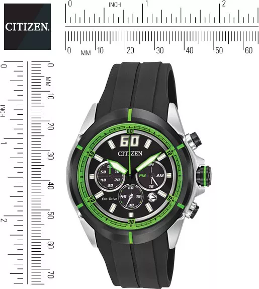 Citizen DRIVE Eco-Drive HTM Chronograph Polyurethane 44mm