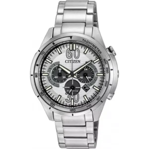 Citizen Drive HTM Analog Japanese Quartz Silver, 46mm