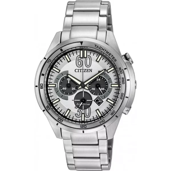 Citizen Drive HTM Analog Japanese Quartz Silver, 46mm