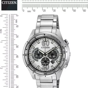 Citizen Drive HTM Analog Japanese Quartz Silver, 46mm