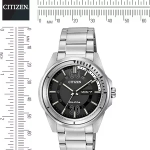 Citizen DRIVE Men's HTM Japanese Quartz Silver, 43mm