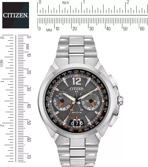 Citizen SATELLITE WAVE ECO-DRIVE Watch 48mm