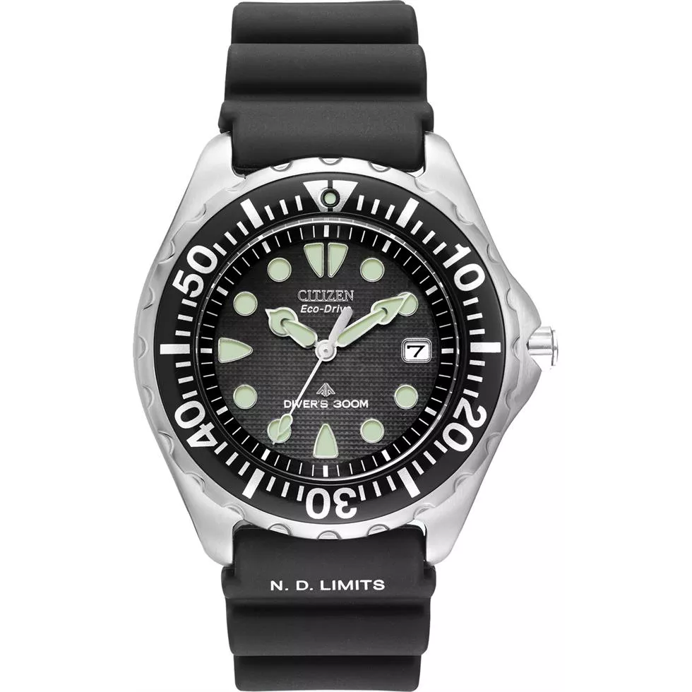 Citizen Stainless Eco-Drive Dive Watch, 43mm