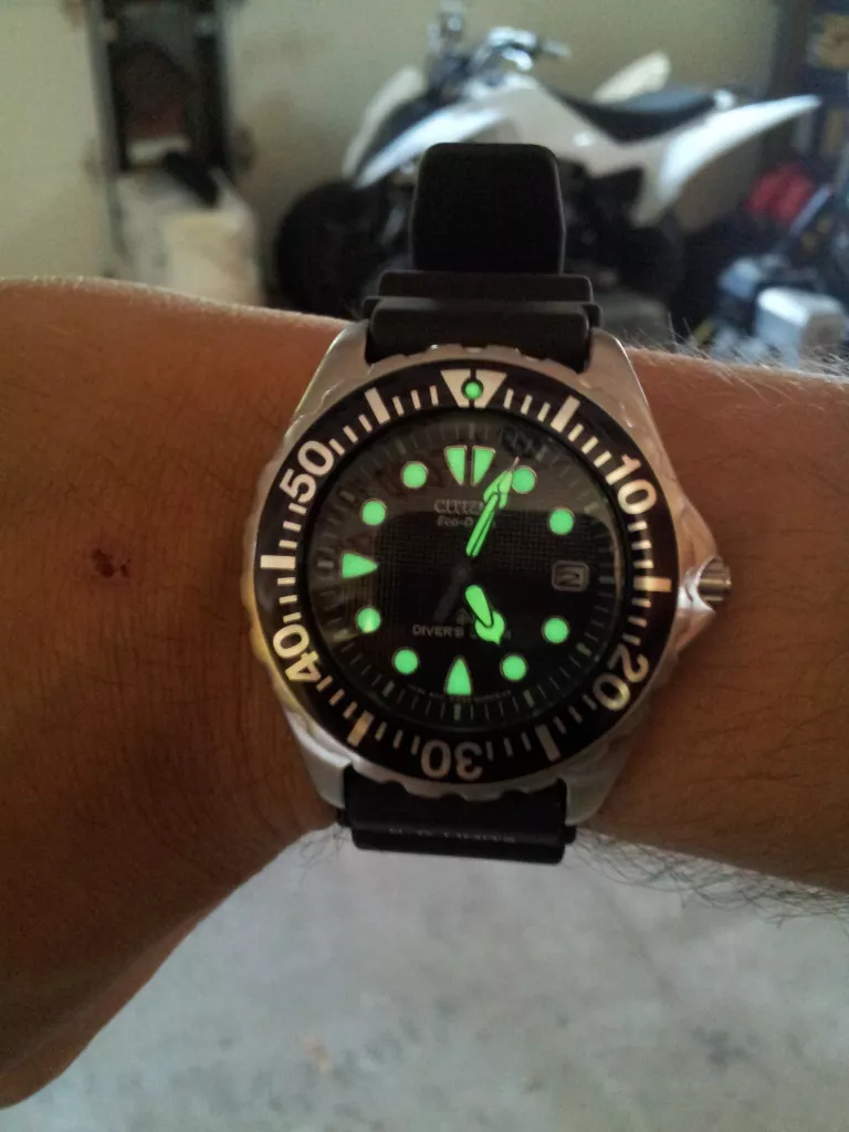 Citizen Stainless Eco-Drive Dive Watch, 43mm