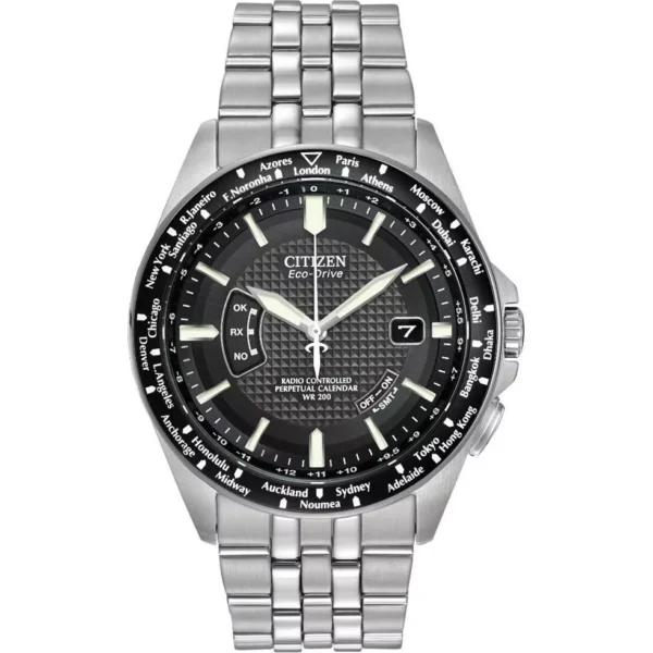 Citizen World Perpetual A-T Dress Men's Watch 44mm