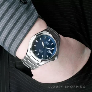 Citizen Paradigm Blue Titanium Watch 43mm