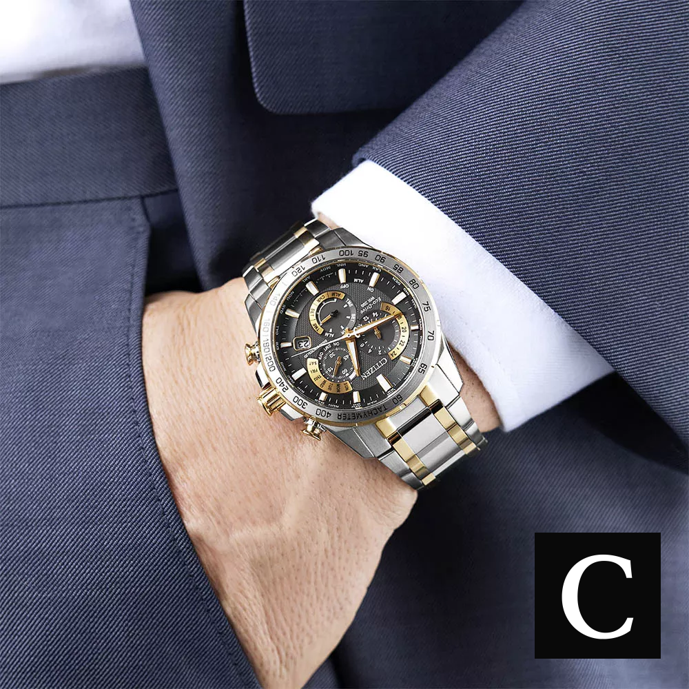 Citizen PCAT Eco-Drive Watch 43mm