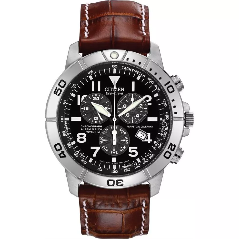 CITIZEN BRYCEN Perpetual Calendar Watch 43mm