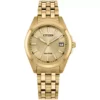 Citizen Peyten Gold Tone Watch 33mm