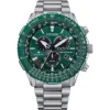 Citizen Promaster Air A-T World Time GMT Green Watch 46