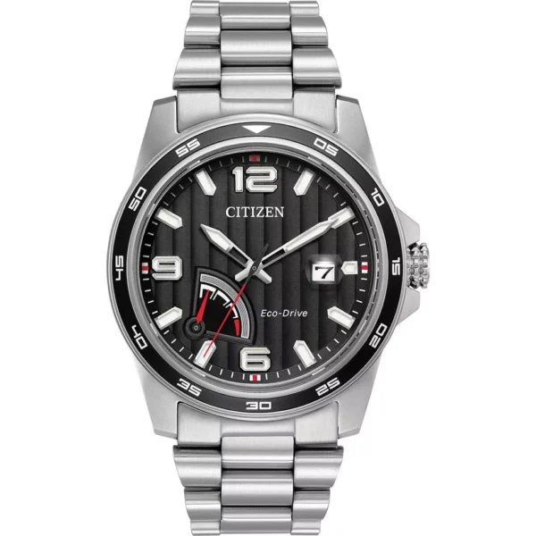 CITIZEN PRT Black Dial Stainless Steel Watch 41mm