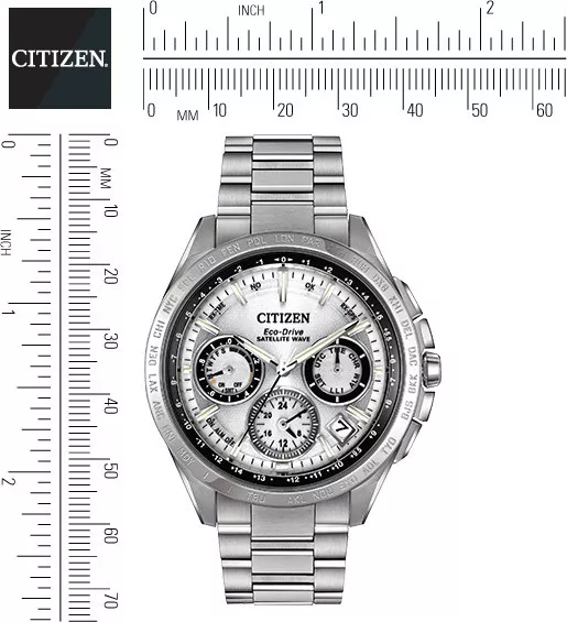 CITIZEN SATELLITE WAVE F900 WATCH 44MM