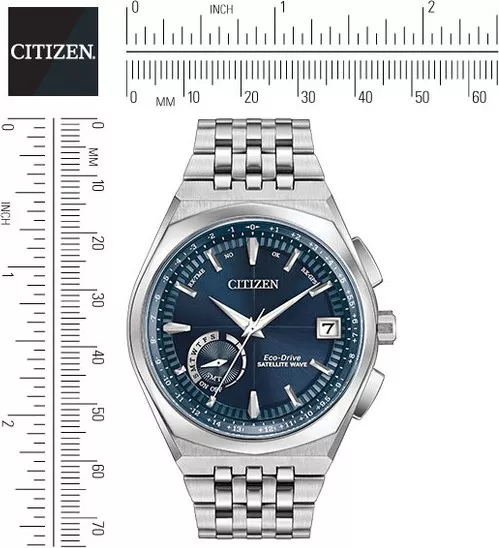 CITIZEN Satellite Wave World Time GPS Watch 44mm