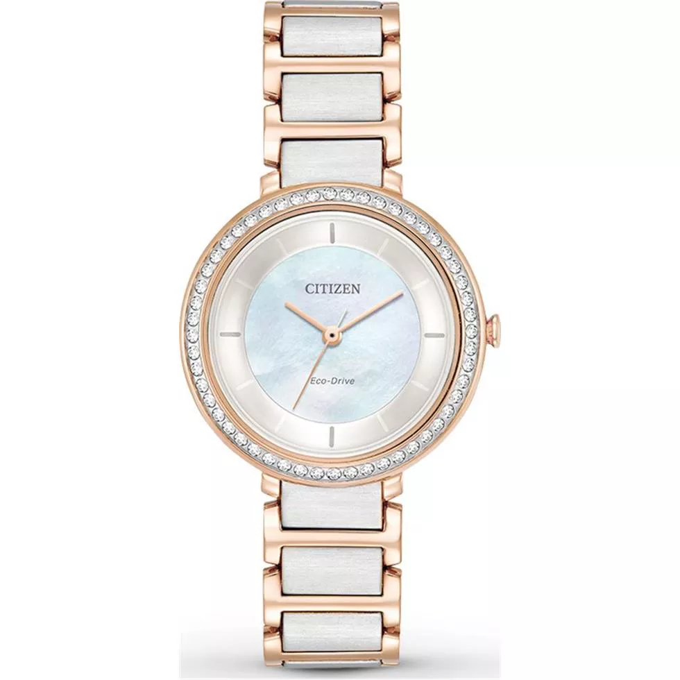 Citizen Silhouette Crystal Jewelry Watch 30mm