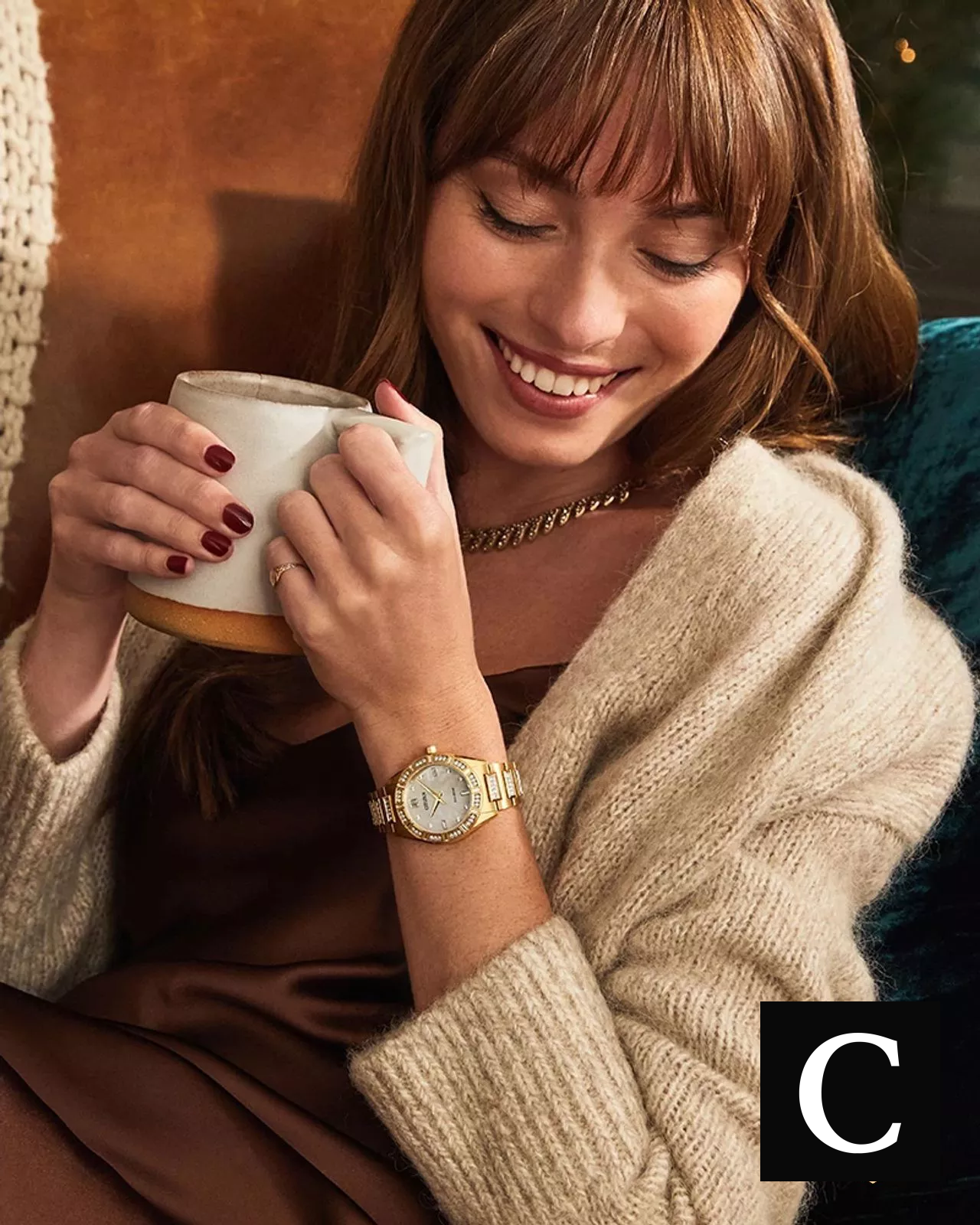 Citizen Silhouette Crystal Watch 34mm