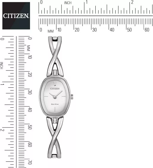 Citizen Silhouette Ladies Watch 23x18mm