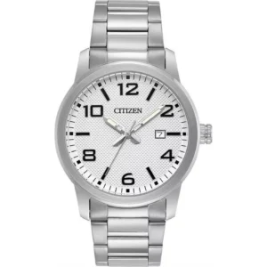 Citizen Silver Quartz Watch 42mm