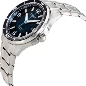 CITIZEN Brycen Ti+IP Blue Titanium Watch 42mm