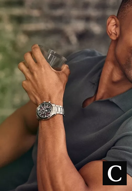 Citizen Tsuki-yomi A-T Watch 43mm