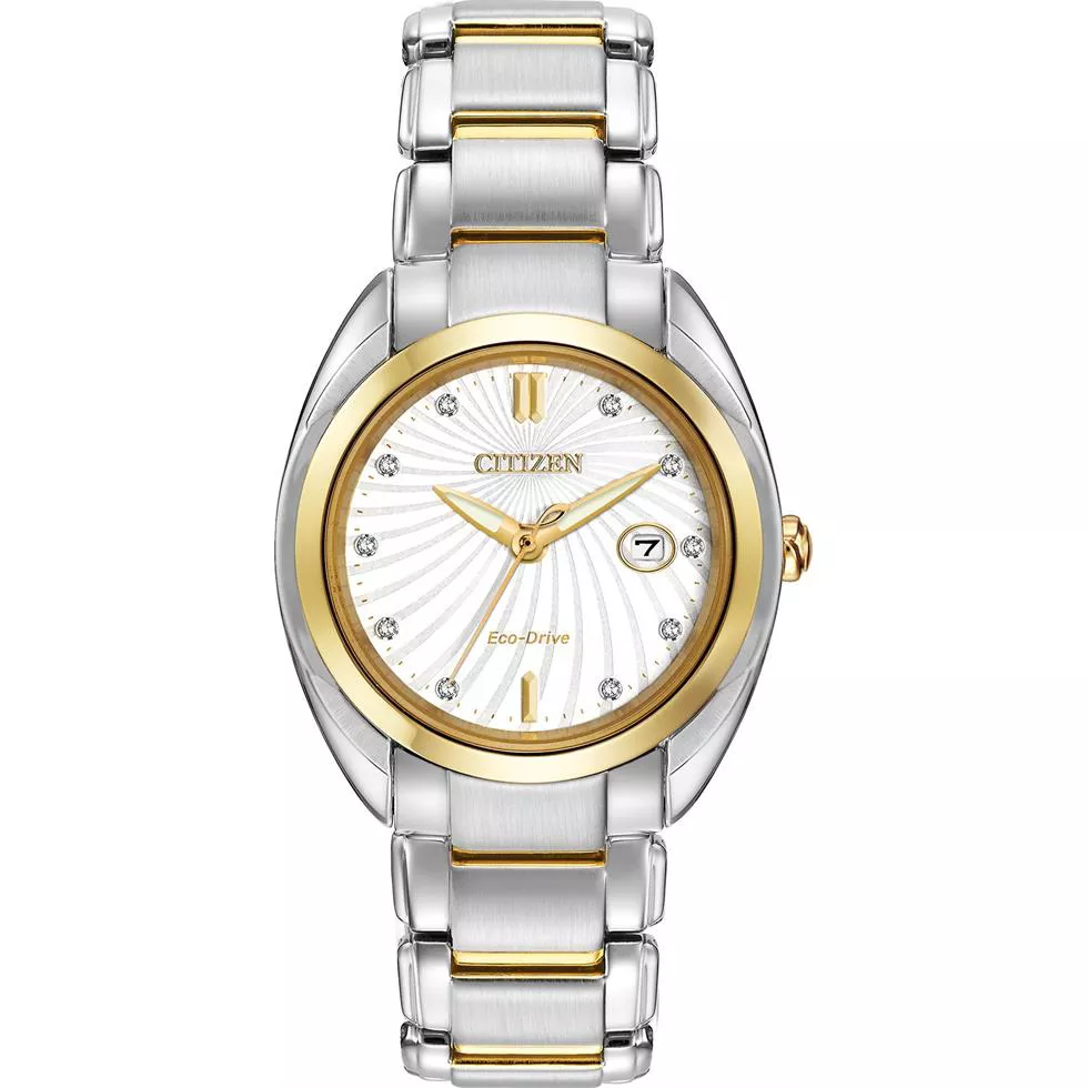 Citizen Celestial Diamond Two-Tone Watch 27mm