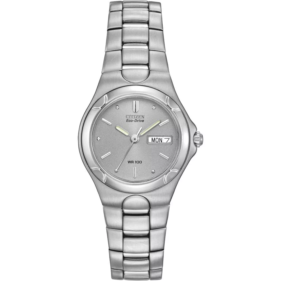 Citizen Corso Grey Eco-Drive Stainless Watch 25mm