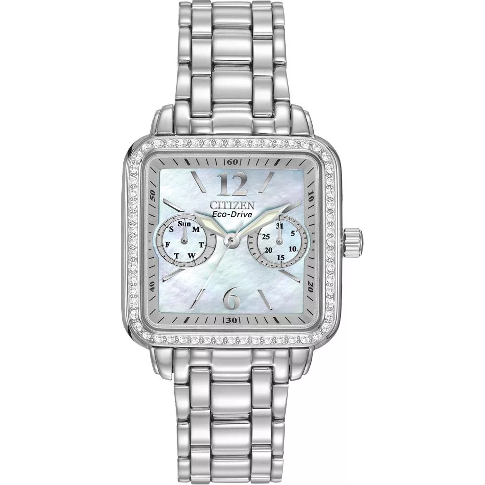 Citizen Women's Eco-Drive Silhouette Swarovski Watch 32mm